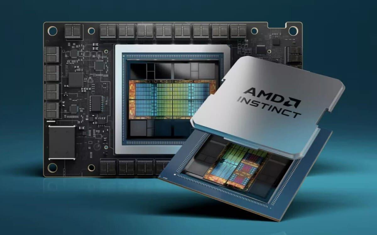 ชิป AMD Instinct ที่ใช้ในงานประมวลผล AI