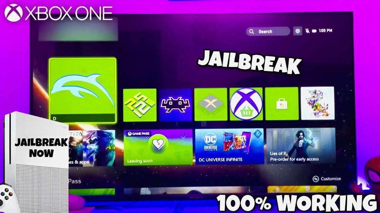 อินเทอร์เฟซของ Homebrew loader บน PS5 ที่เจลเบรกแล้ว