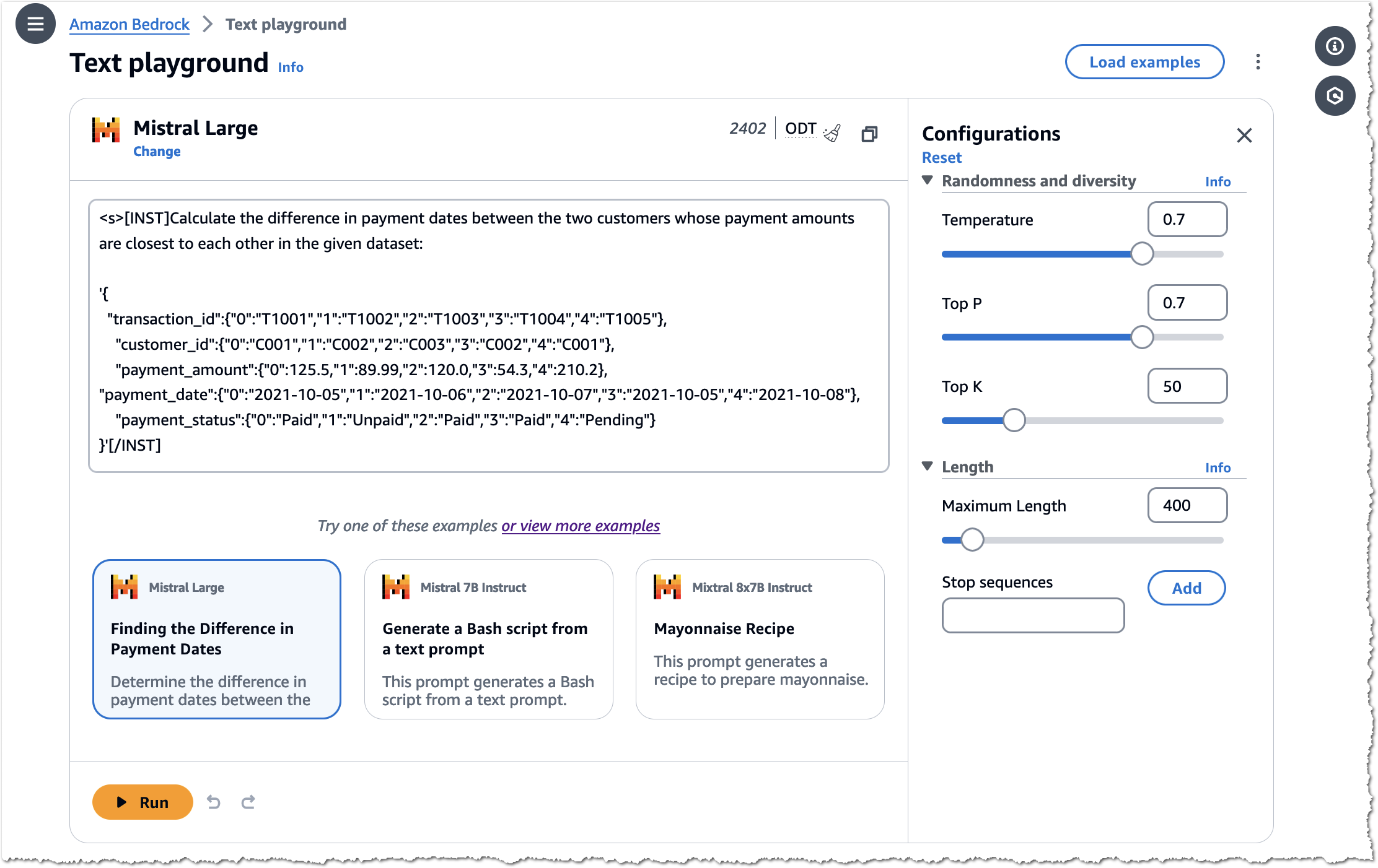 ภาพประกอบเชิงแนวคิด: หน้าจอทดลองใช้งานโมเดลภาษาผ่าน API playground