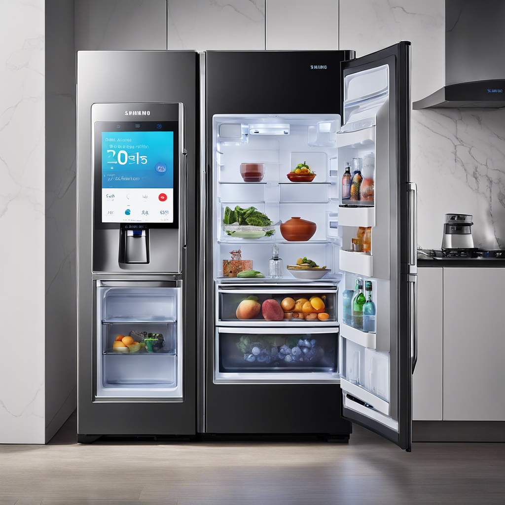 ตู้เย็นอัจฉริยะ Samsung ที่เชื่อมต่อแพลตฟอร์ม SmartThings