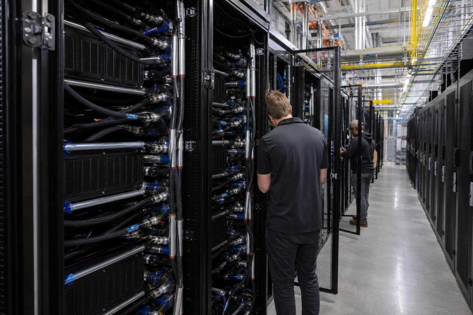ภาพศูนย์ข้อมูล Colossus 2 ที่ SpaceX ใช้ให้บริการ compute
